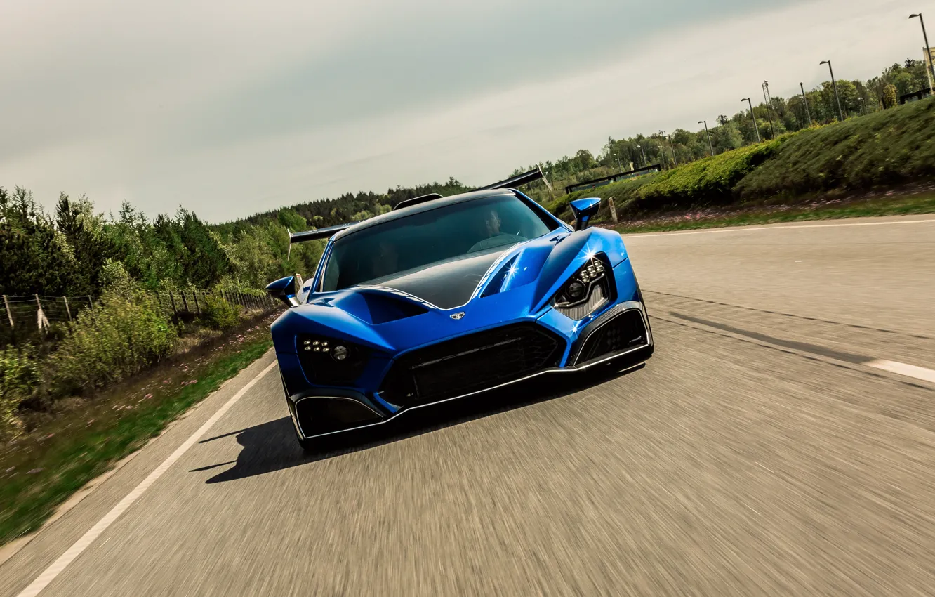 Фото обои Zenvo, front view, Zenvo TSR-S