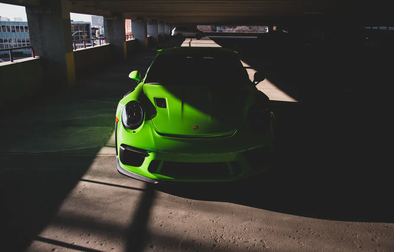 Фото обои 911, Porsche, front, Porsche 911 GT3 RS