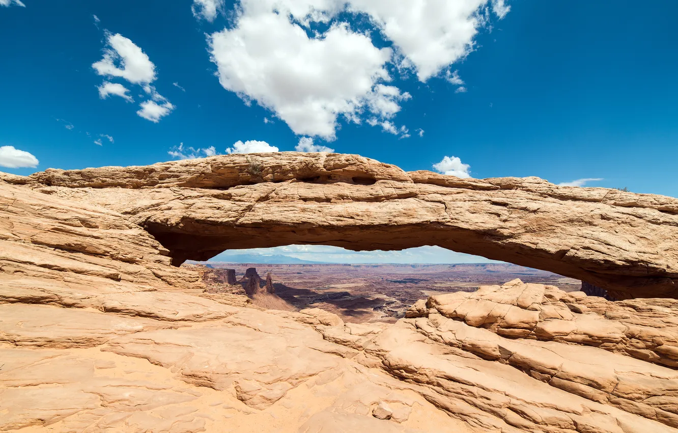 Фото обои природа, скала, каньон, арка, USA, Utah, Canyonlands National Park