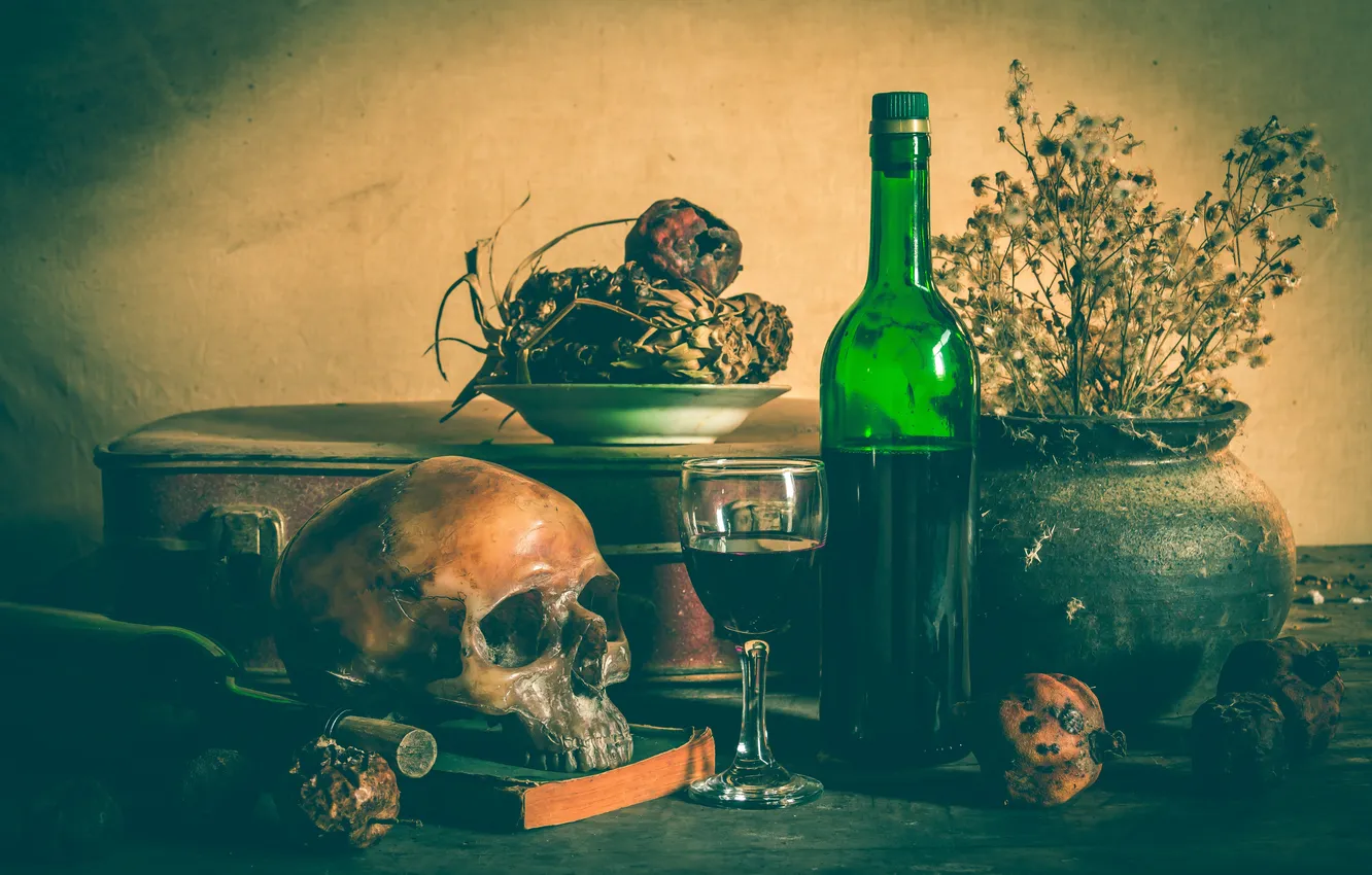 Фото обои light, horror, glass, ghost, flower, life, human, head