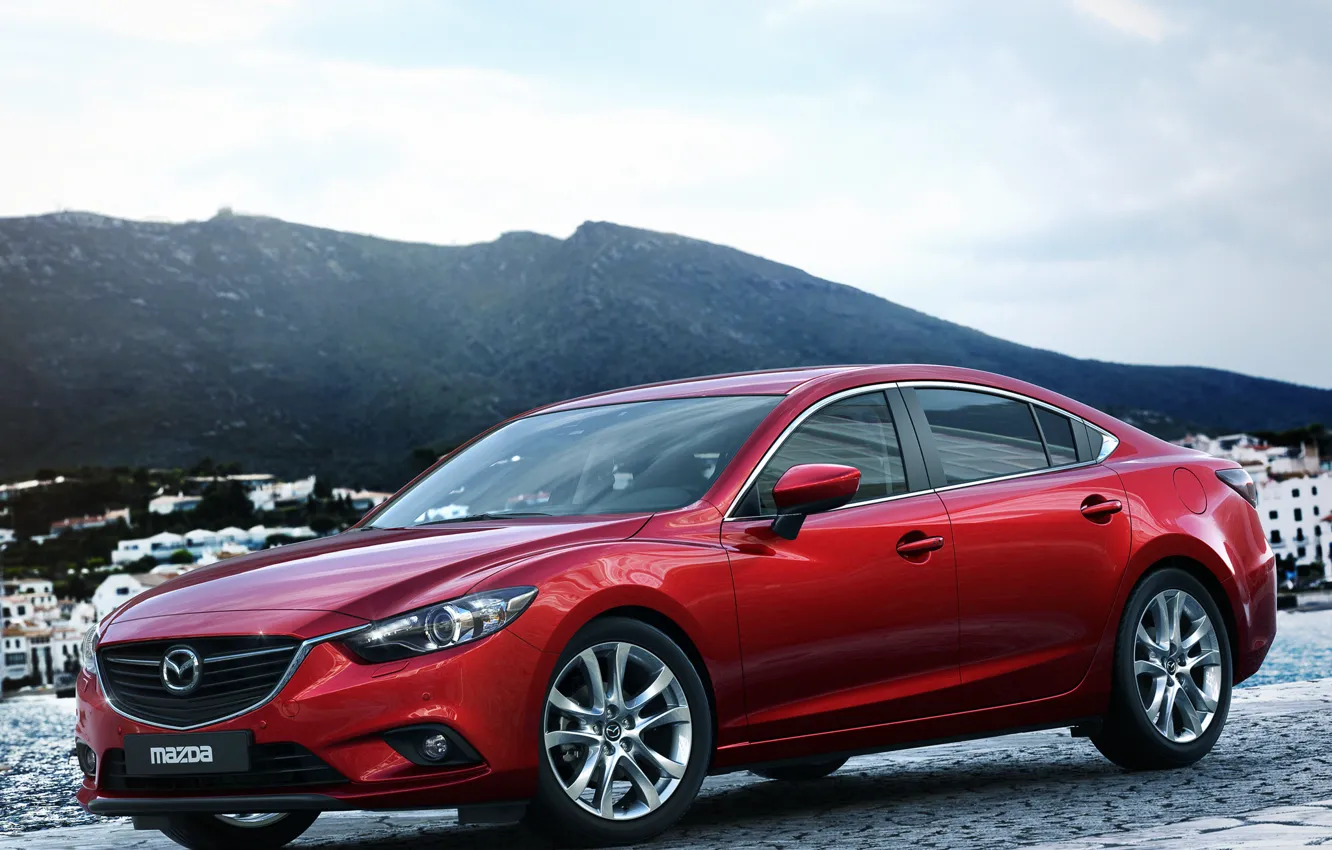 Фото обои red, Auto, mazda6