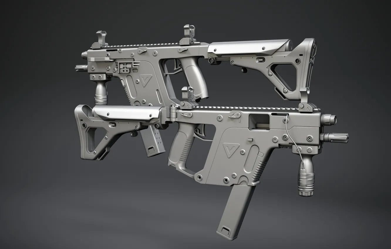 Фото обои gun, design, kriss vector