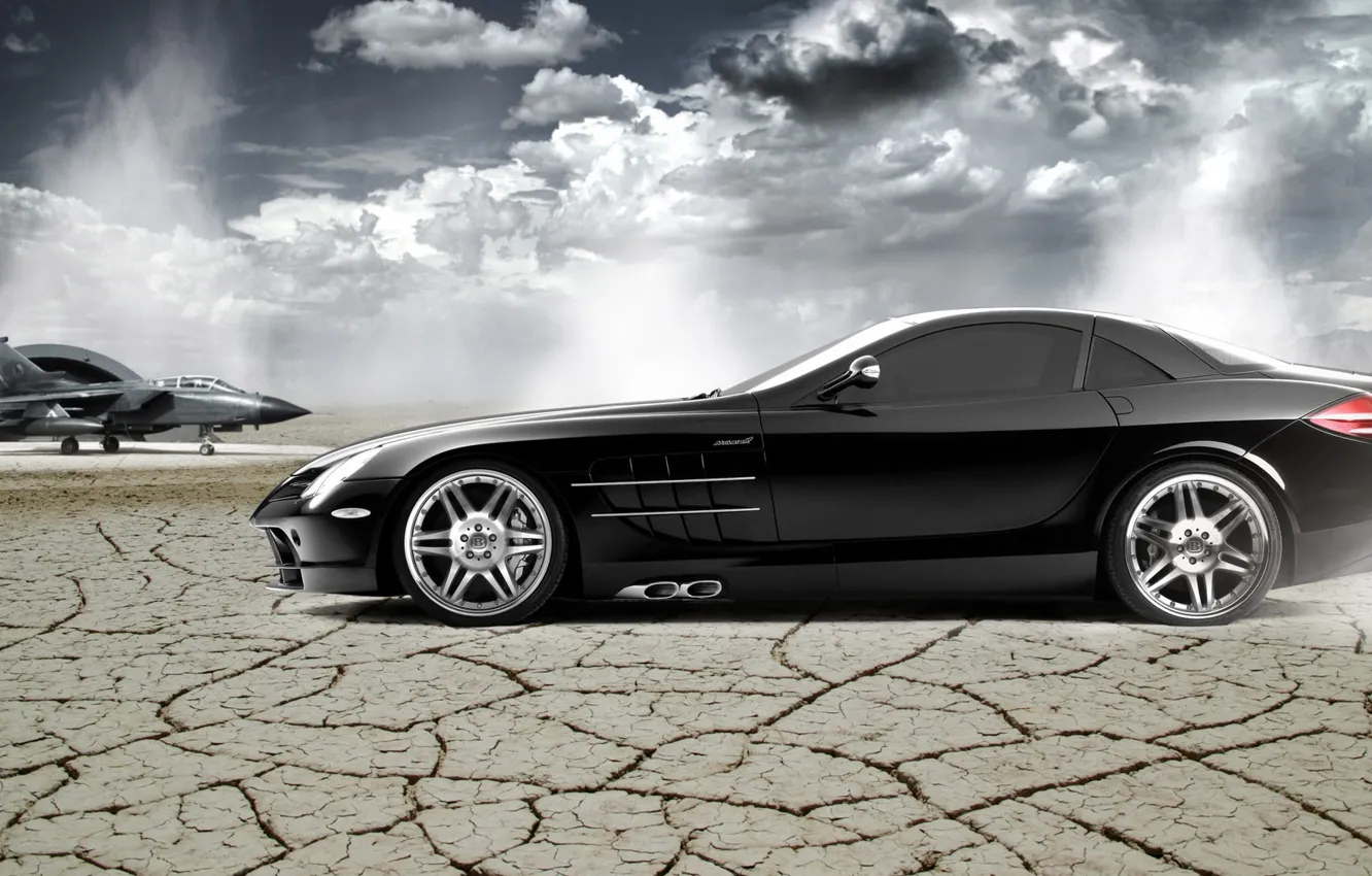 Фото обои McLaren, Mercedes-Benz, SLR, Wallpaper