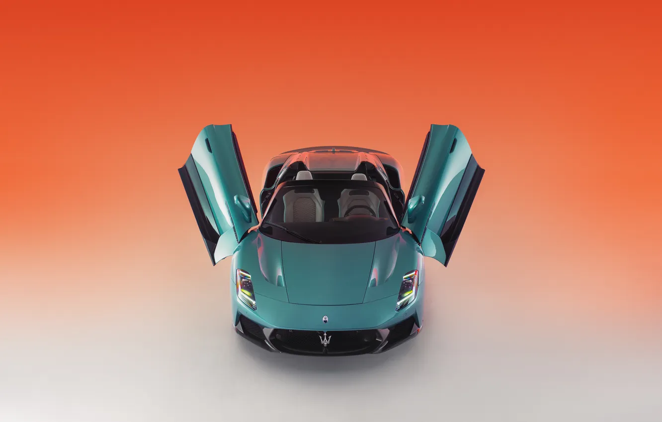 Фото обои Maserati, суперкар, кабриолет, supercar, Limited Edition, 2025, Maserati MCPURA Cielo