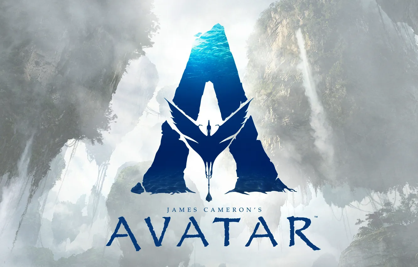 Фото обои фантастика, надпись, фэнтези, постер, James Cameron, Avatar 2, Аватар 2