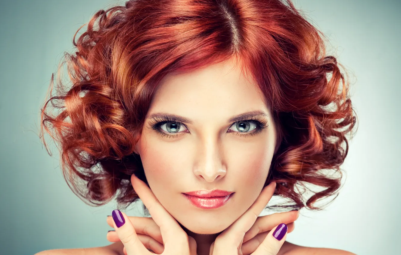 Фото обои девушка, модель, волосы, Red haired