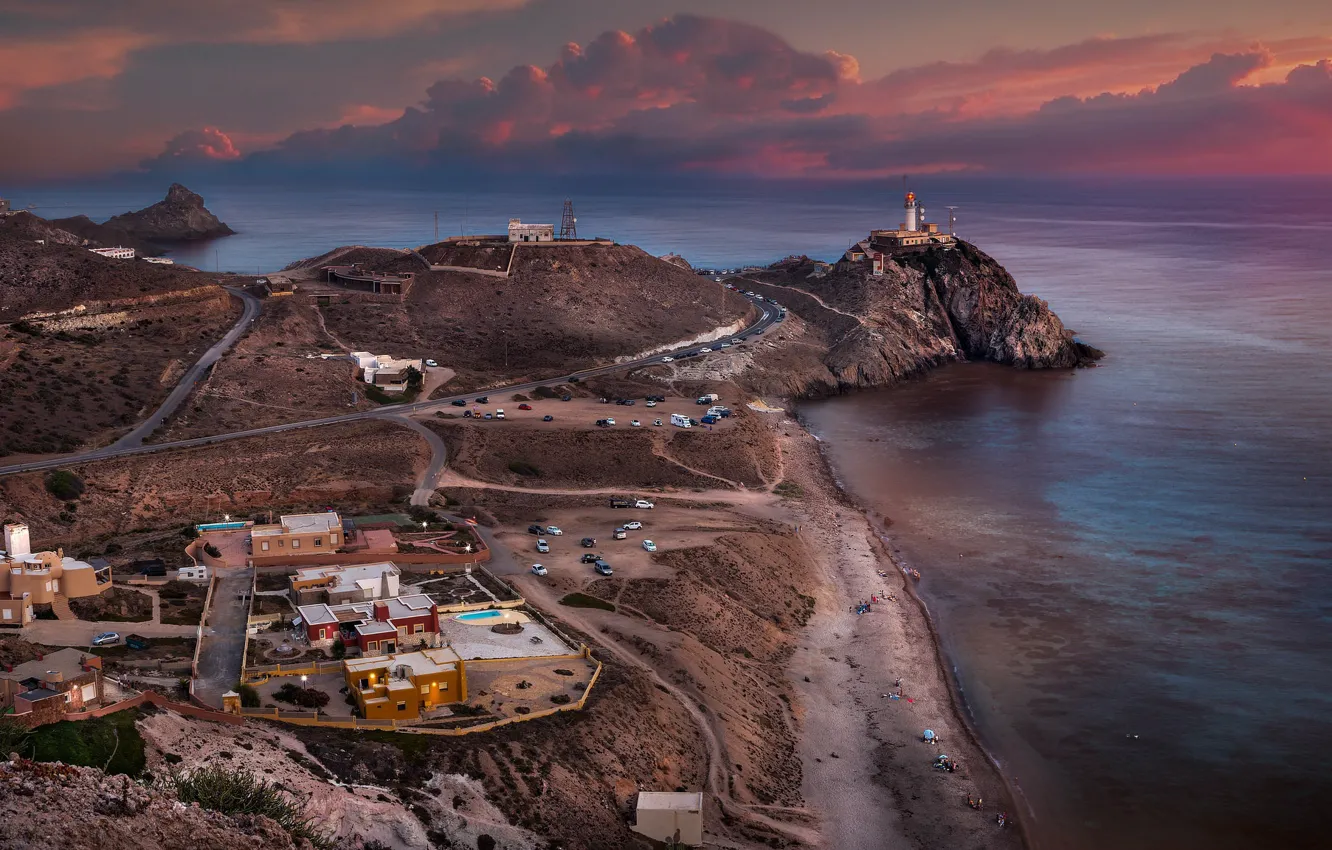 Фото обои Andalusia, Almería, La Almadraba de Monteleva