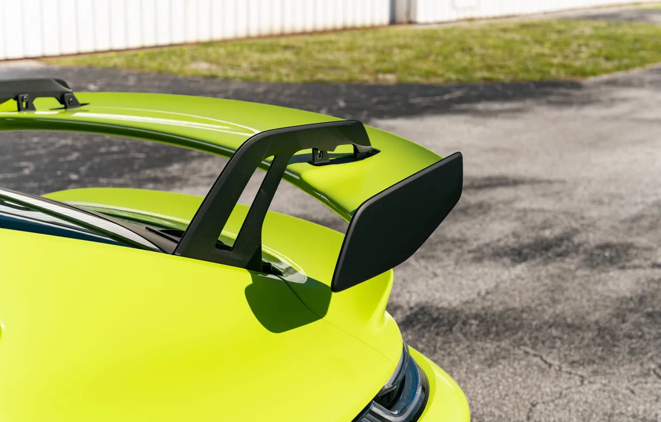 Фото обои Supercar, GT3, Light Green, Paint to Sample, High Definition, car, 992, Porsche
