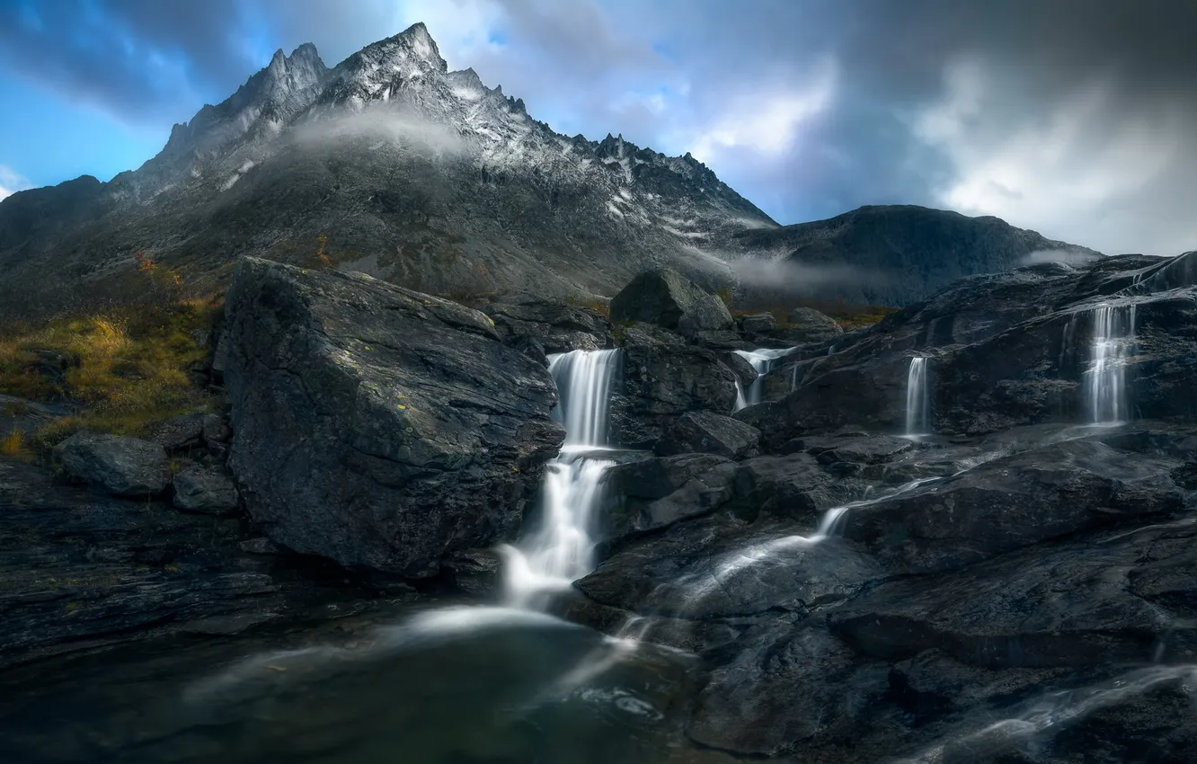 Фото обои природа, водопады, Norway, Romsdalen