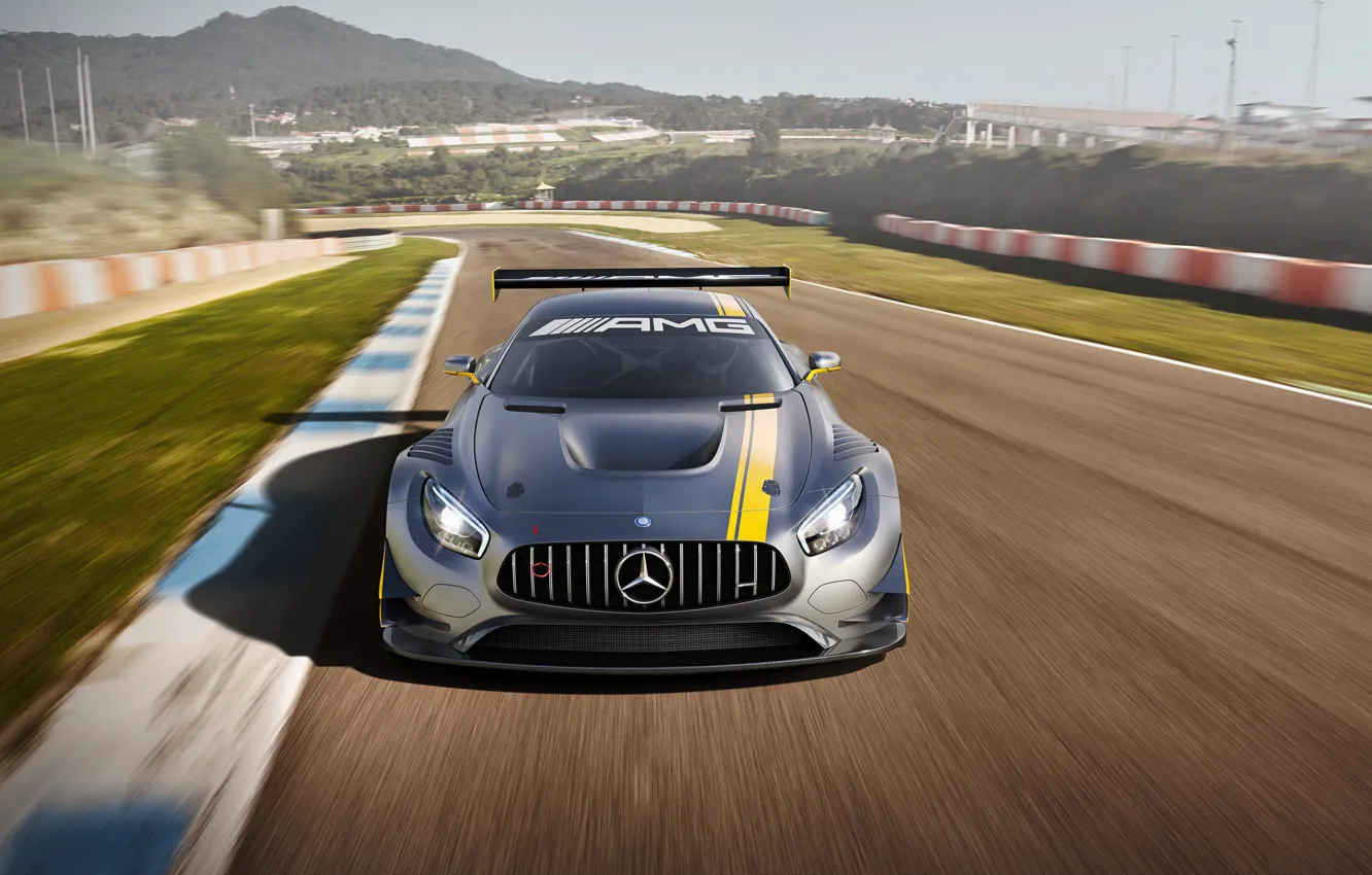 Фото обои Mercedes, мерседес, AMG, GT3, амг, 2015