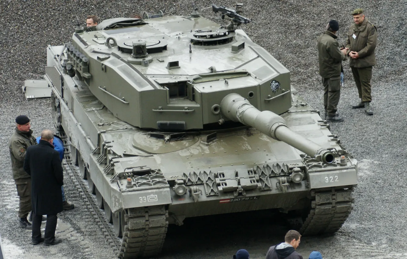 Фото обои Германия, танк, Leopard 2a4