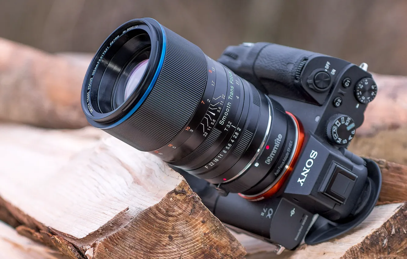 Фото обои фотоаппарат, объектив, SONY7II