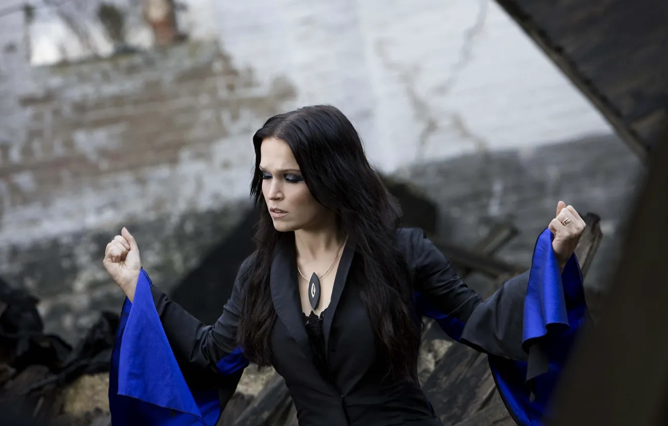 Фото обои девушка, певица, Tarja Turunen, nightwish, Die alive