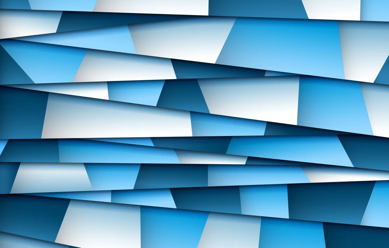 Фото обои абстракция, abstract, геометрия, blue, background, paper
