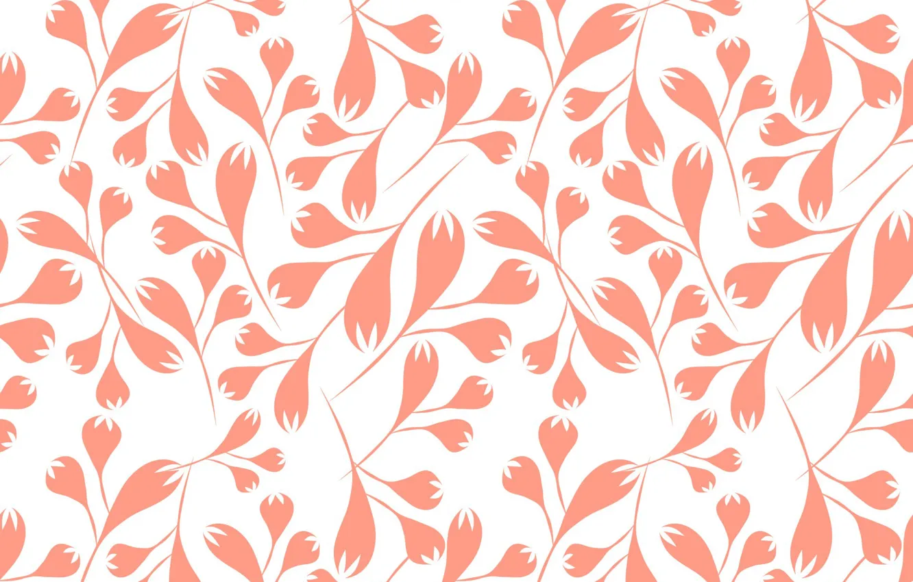 Фото обои листья, фон, pattern, garden, spring, leaf