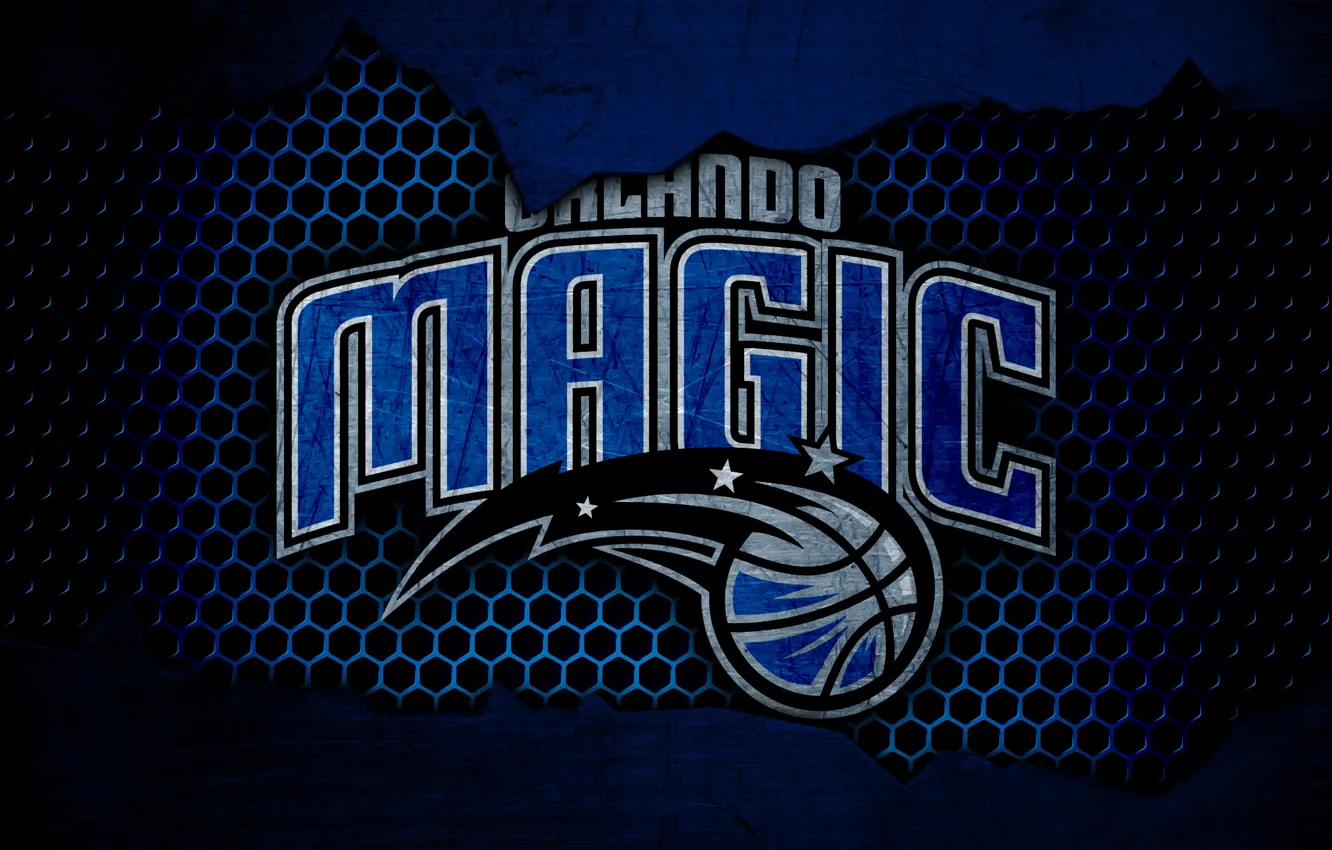 Фото обои wallpaper, sport, logo, basketball, NBA, Orlando Magic