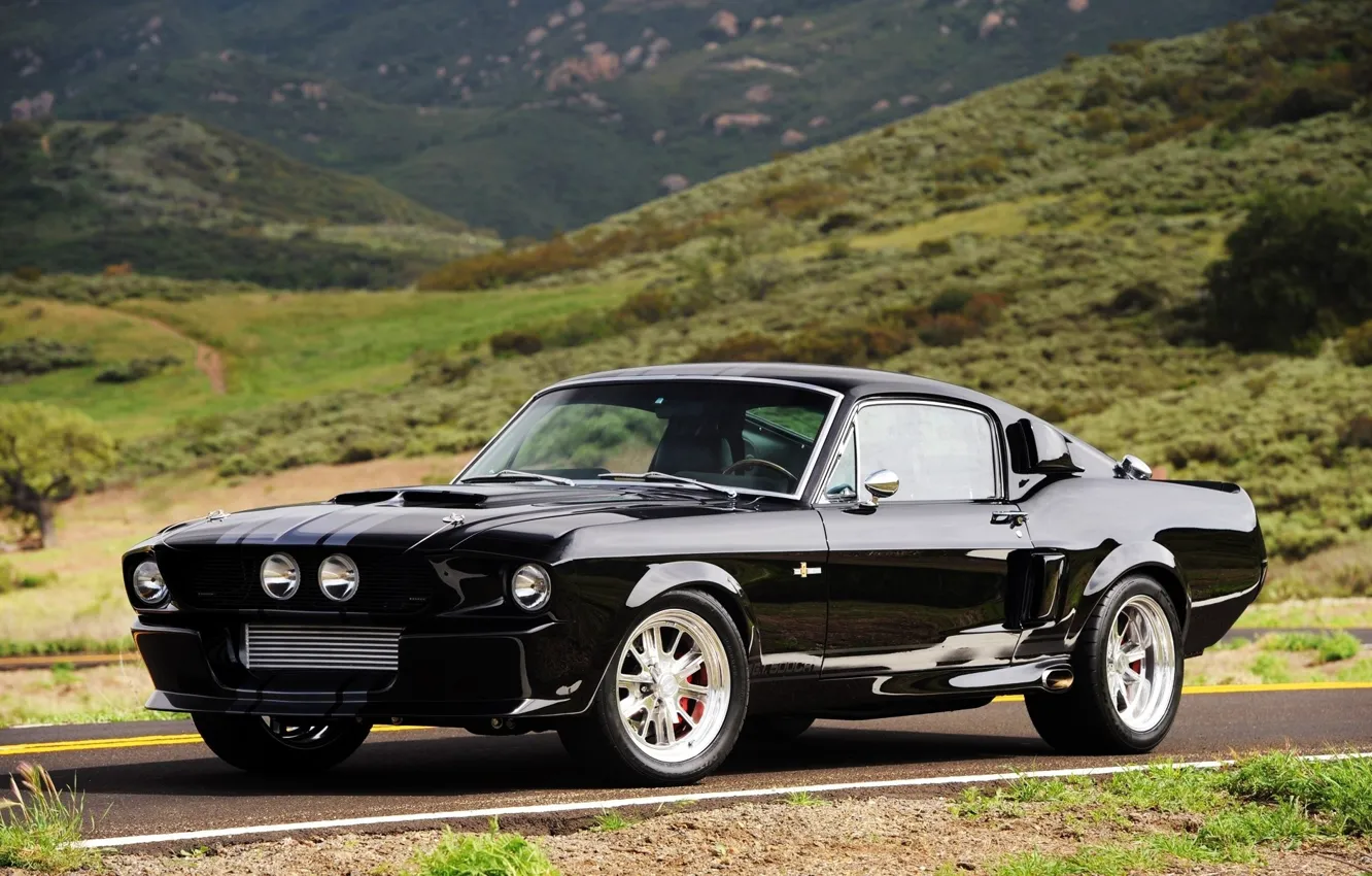 Фото обои Mustang, Ford, Muscle, Car
