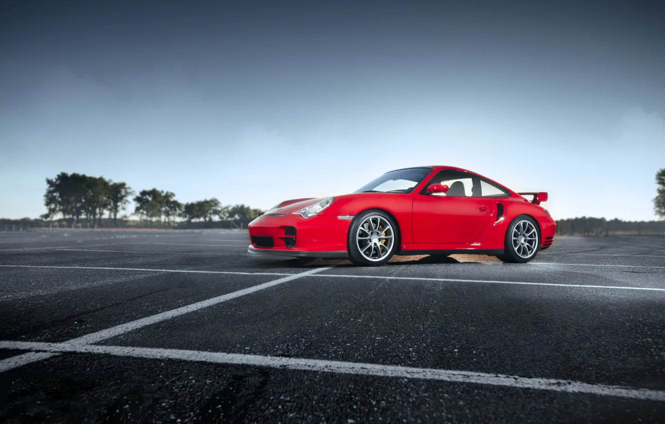 Фото обои 911, Porsche, GT2, 2004, 996
