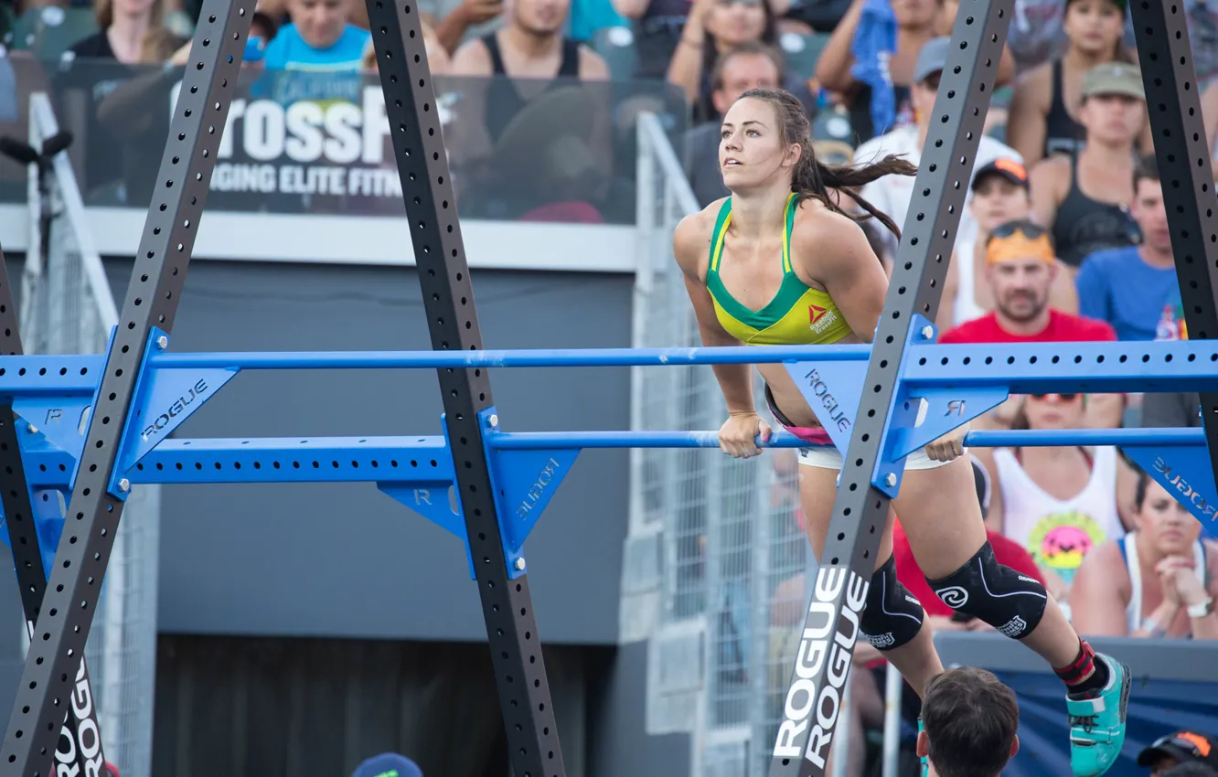 Фото обои strength, skill, female, competition, exercises, crossfit, Technique