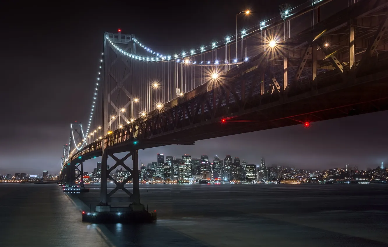 Фото обои San Francisco, architecture, Bay Bridge