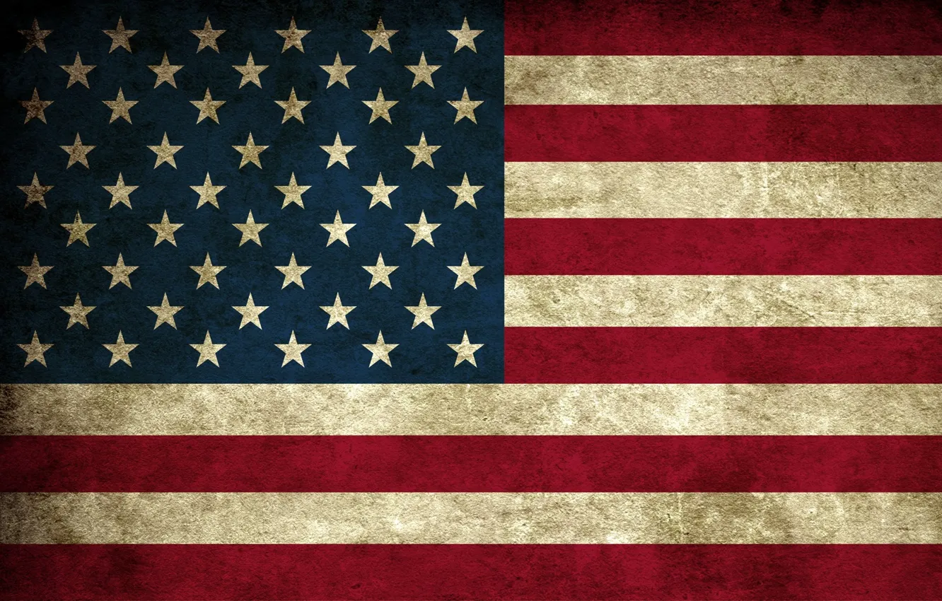 Фото обои Флаг, США