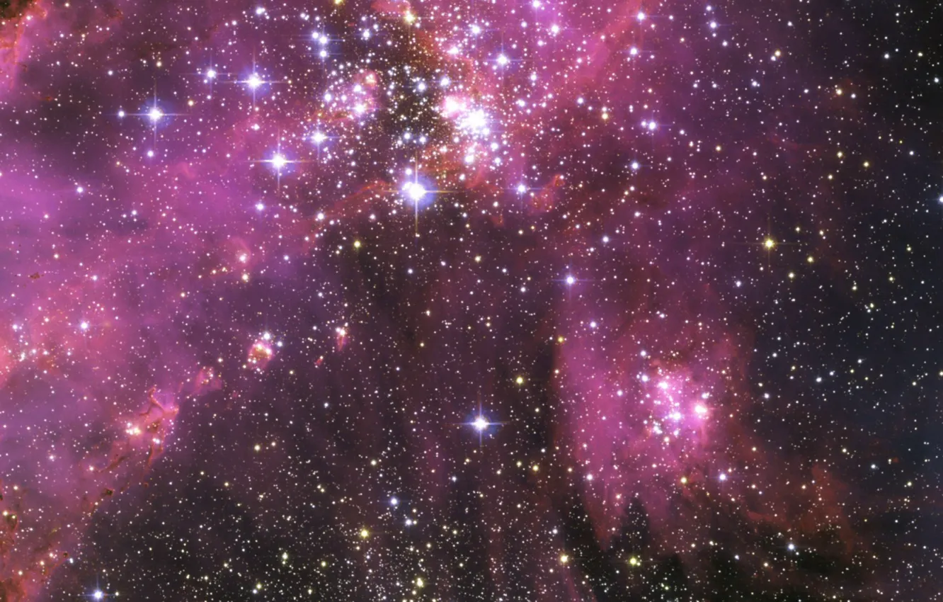 Фото обои космос, звезды, туманность, space, nebula, stars