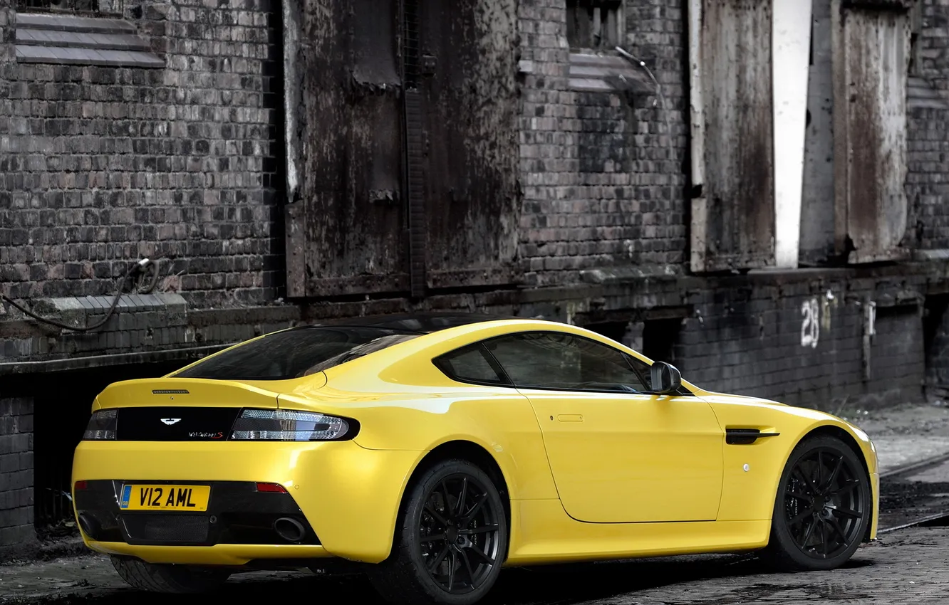 Фото обои машина, Aston Martin, астон мартин, суперкар, V12 Vantage S