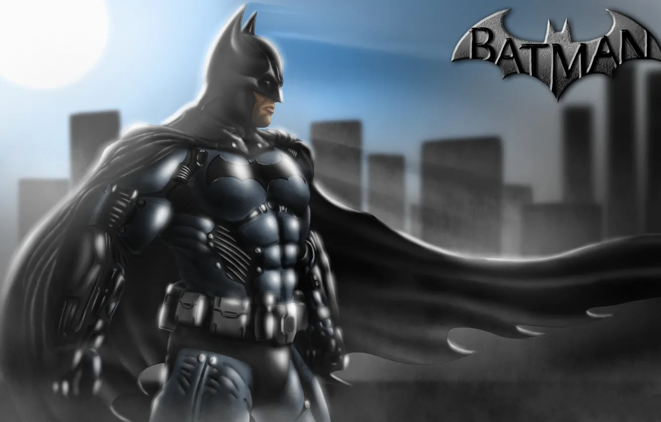 Фото обои костюм, Бэтмен, Batman, супергерой, Bruce Wayne