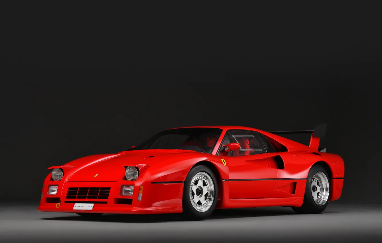 Фото обои Ferrari, суперкар, supercar, Evoluzione, 1988, единственный экземпляр, Ferrari GTO, the only instance