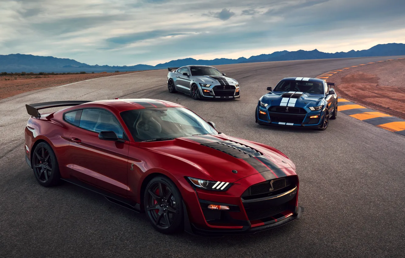 Фото обои Mustang, Ford, Shelby, GT500, 2019