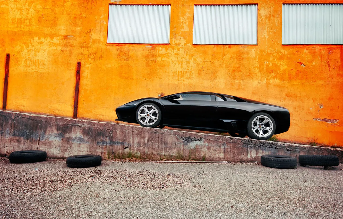Фото обои Lamborghini, supercar, murcielago