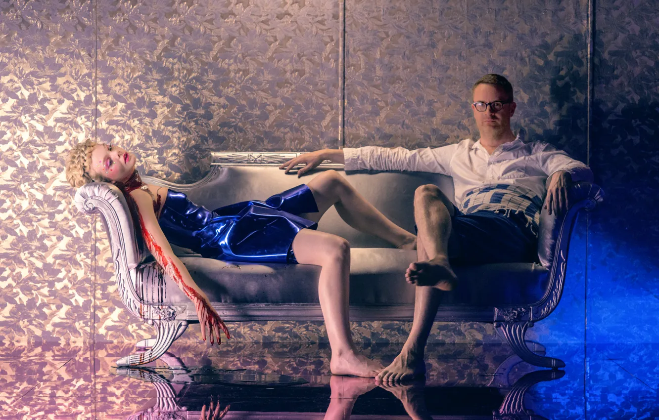 Фото обои триллер, Nicolas Winding Refn, Elle Fanning, Эль Фаннинг, 2016, Неоновый демон, The Neon Demon