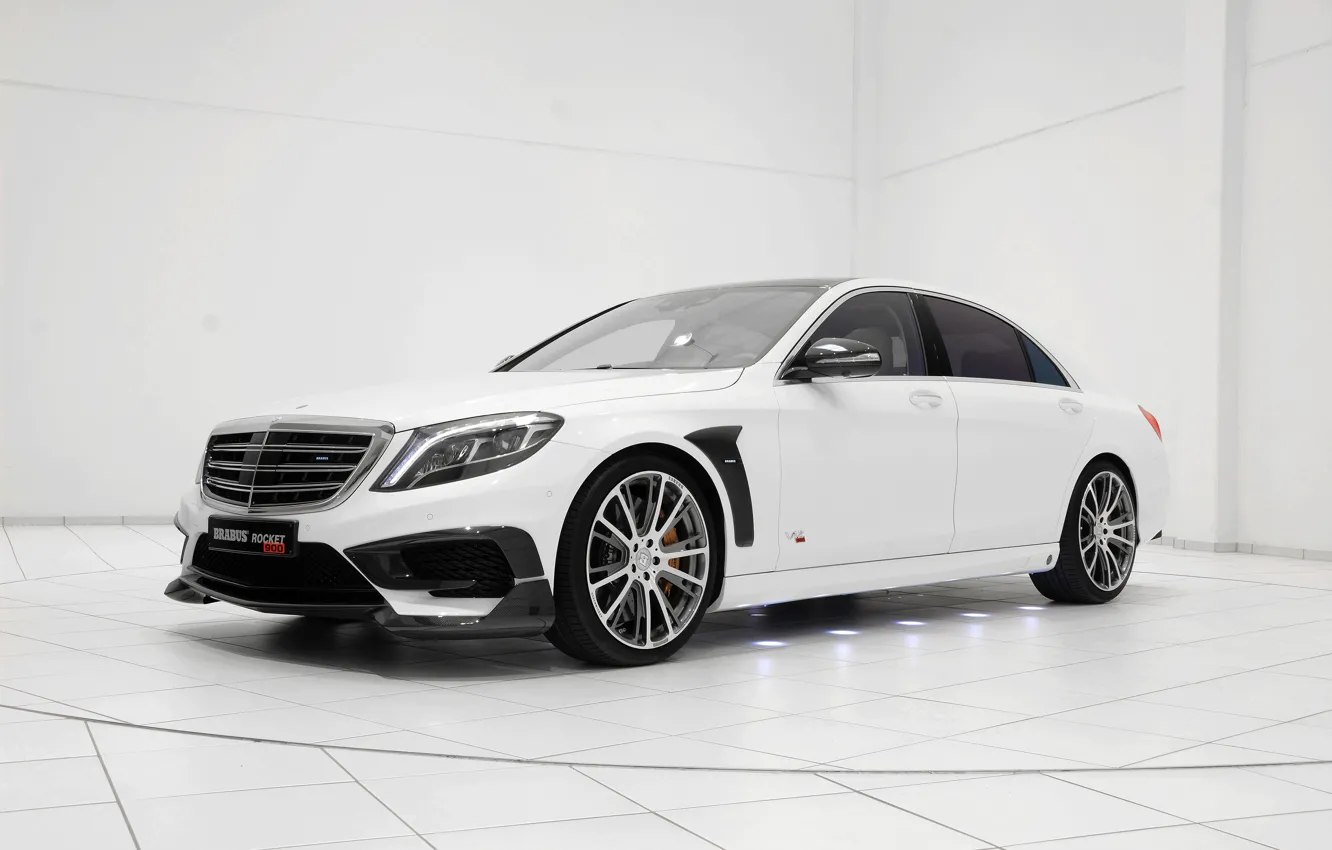 Фото обои Brabus, мерседес, Mersedes, брабус, W222, 2015, Rocket 900