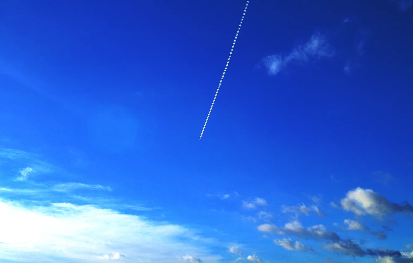 Фото обои небо, самолёт, sky, blue, airoplan, Гатчина