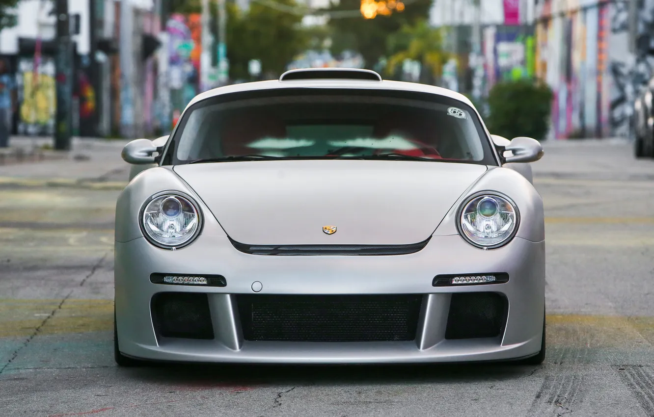 Фото обои купе, Porche, coupe, sport car, спортивный автомобиль, Ruf, Ruf CTR3, RUF CTR3 Porsche