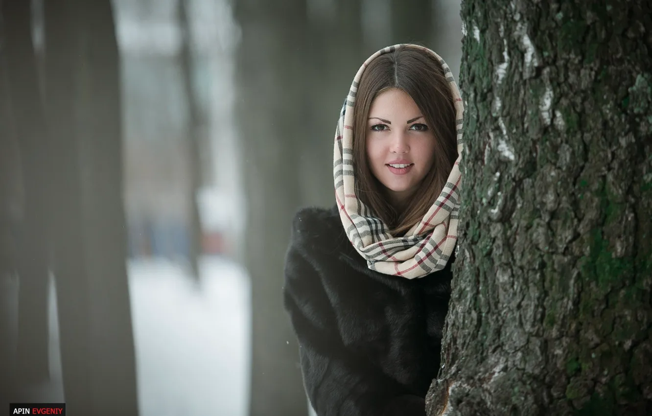Фото обои девушка, снег, фотограф, girl, photography, photographer, Евгений Апин, Evgeniy Apin