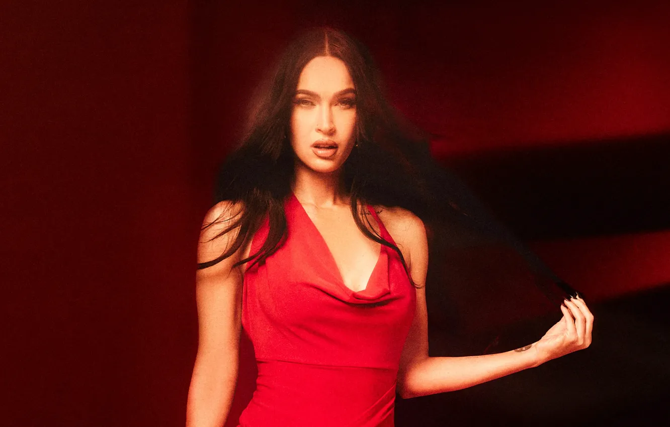 Фото обои Megan Fox, girl, beautiful, brunette