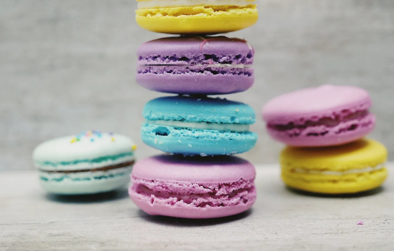 Фото обои еда, печенье, десерт, сладкое, макарон, macaron