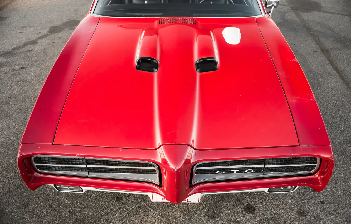 Фото обои классика, Pontiac, GTO