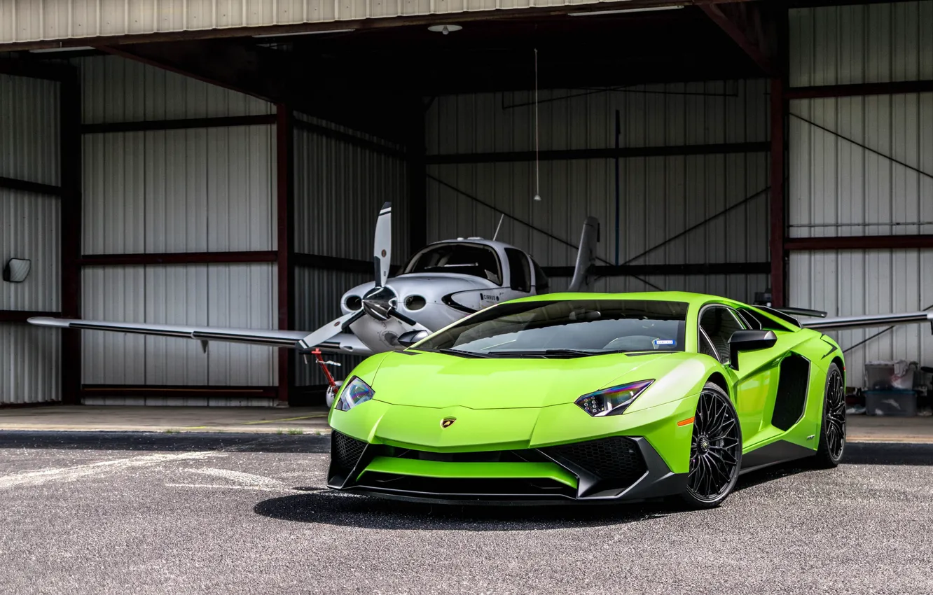 Фото обои Lamborghini, Aventador, Aircraft