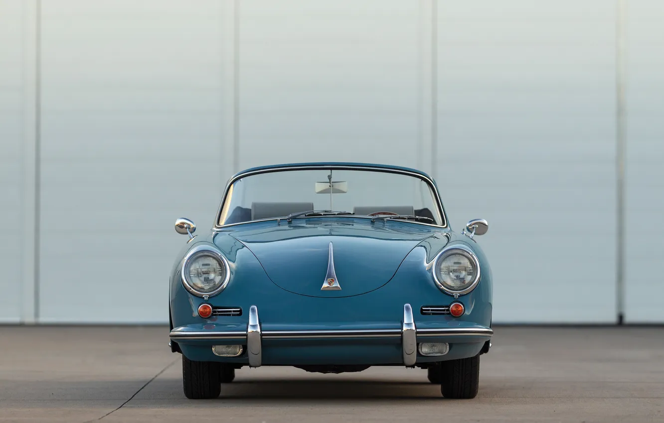 Фото обои Porsche, 356, 1961, Porsche 356B 1600 Super Cabriolet