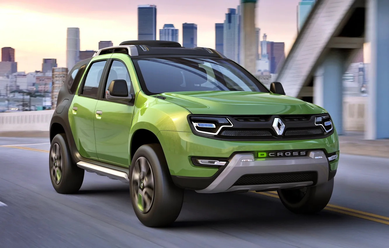 Фото обои машина, авто, фон, техника, concept, внедорожник, автомобиль, renault