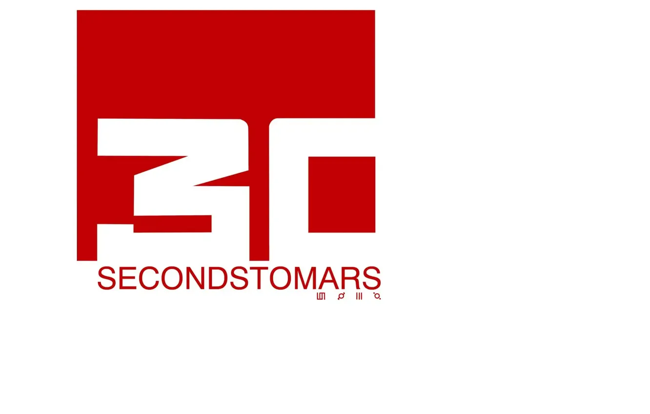 Фото обои музыка, надпись, логотип, группа, белый фон, 30 Seconds To Mars