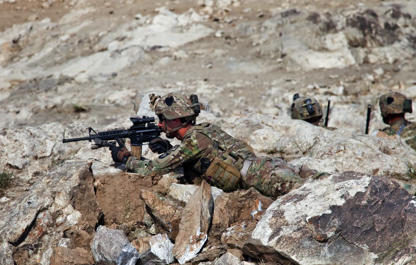 Фото обои оружие, солдаты, United States Army
