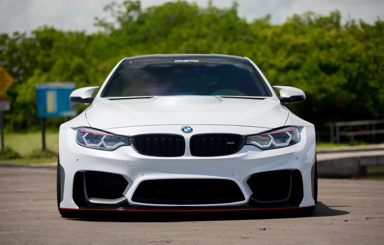 Фото обои BMW, Light, White, Face, F82, Sight, LED