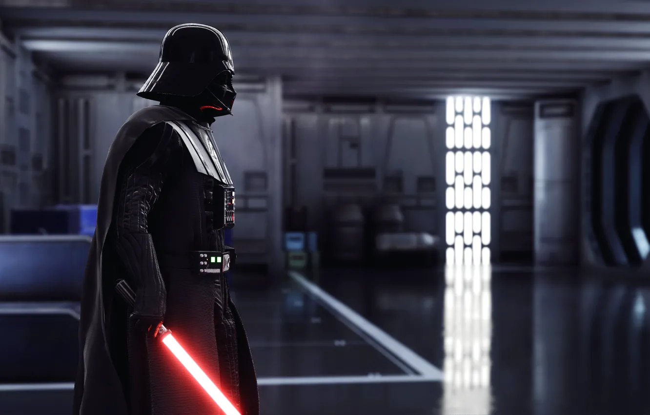 Фото обои Star Wars, Darth Vader, Star Wars Battlefront II