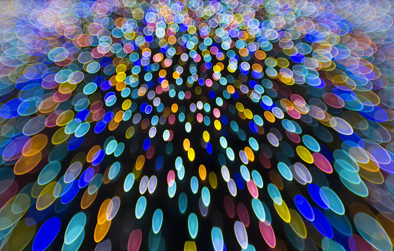 Фото обои свет, фон, цвет, овал