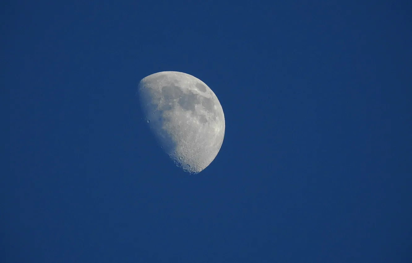 Фото обои Небо, Луна, Планета, Терминатор: Граница Дня и Ночи