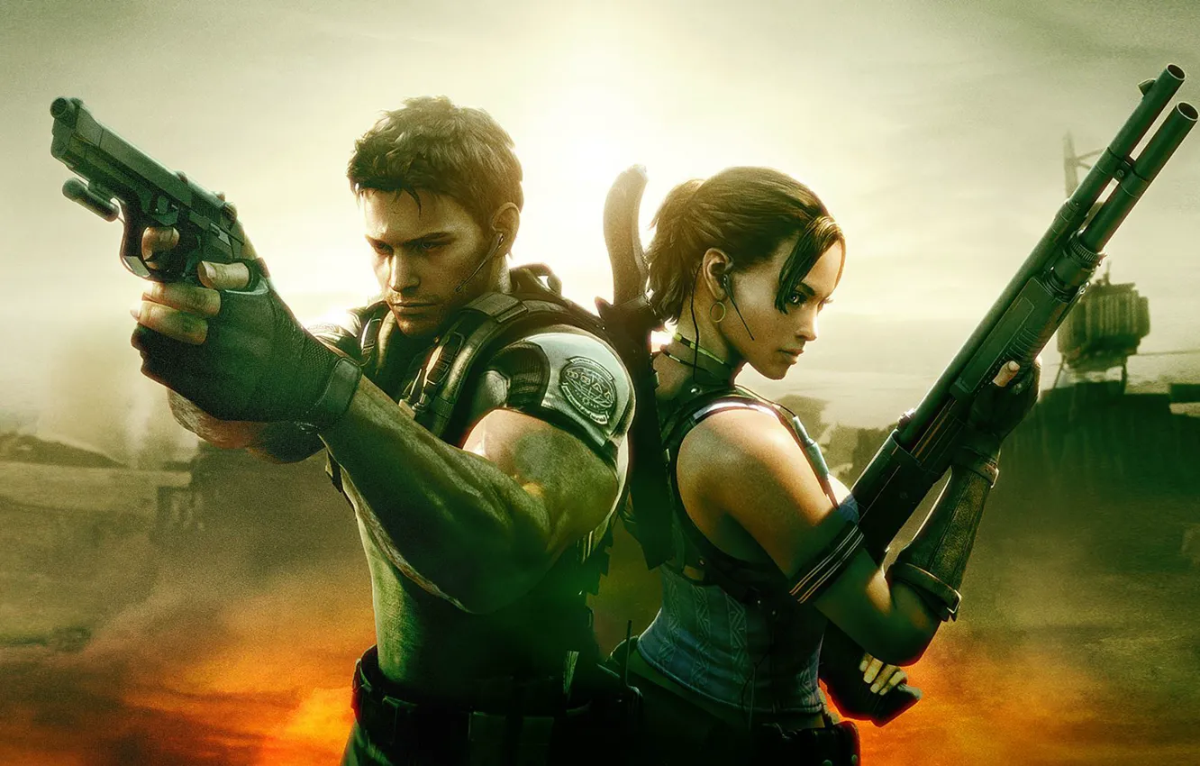 Фото обои Capcom, Resident Evil 5, PS4, Xbox One