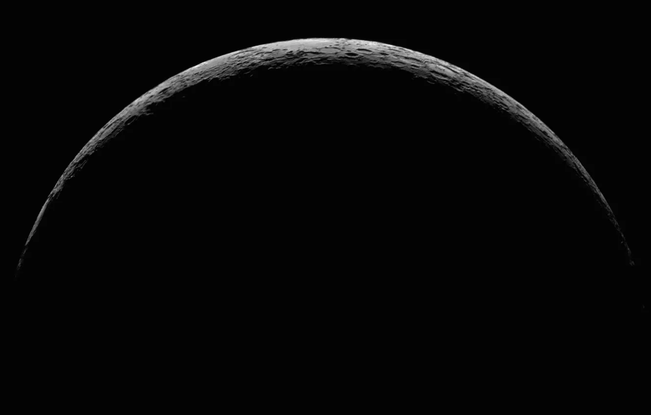 Фото обои луна, черный